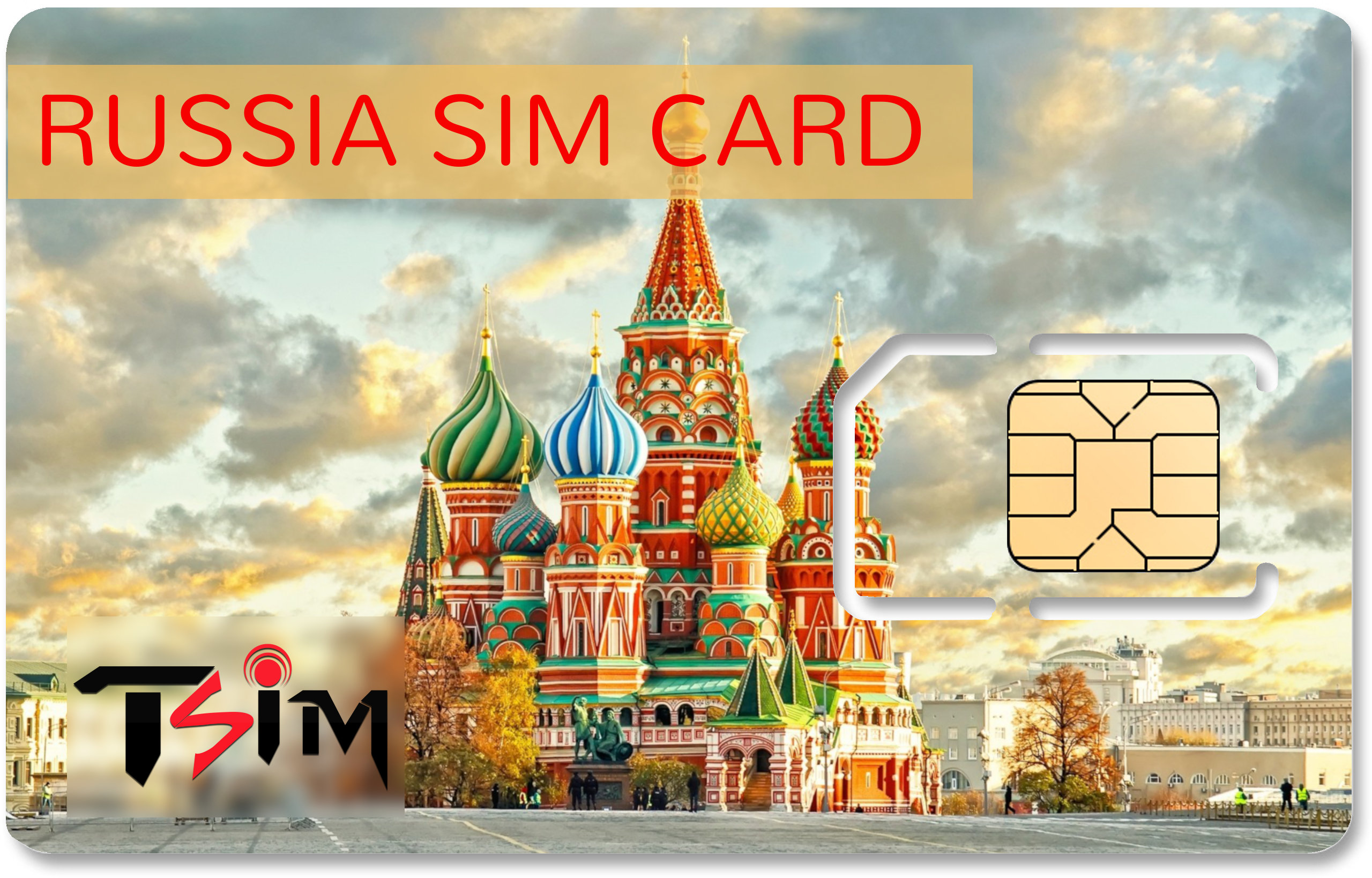 Russia SIM Card TSIM s International Roaming SIM Cards